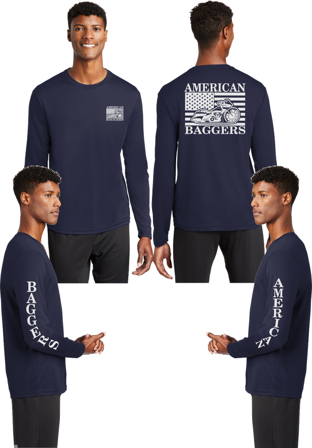 American Baggers - Reflective Long Sleeve - 100% Mesh Polyester