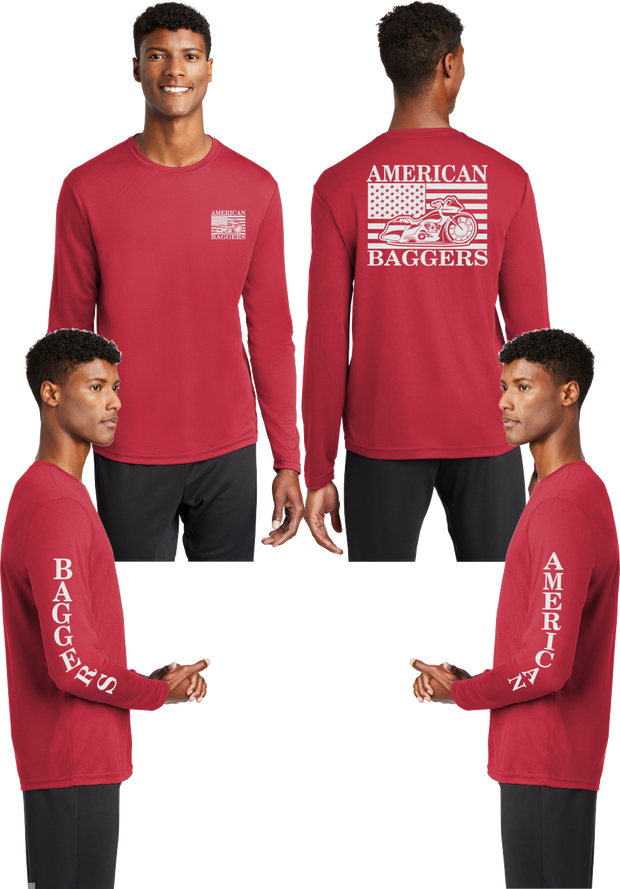 American Baggers - Reflective Long Sleeve - 100% Mesh Polyester