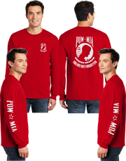 POW MIA Reflective Long Sleeve - 100% Polyester