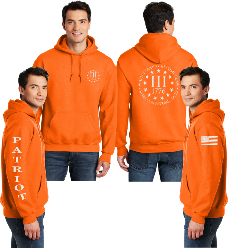 3 Percent - Pullover Hoodie