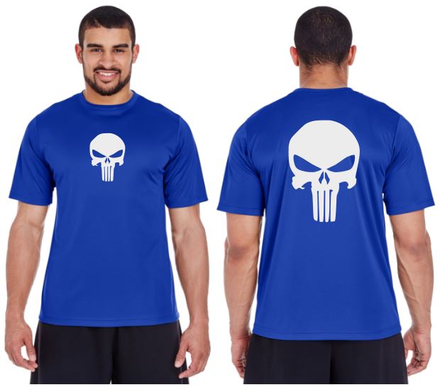 Punisher Reflective Tee - 100% Polyester