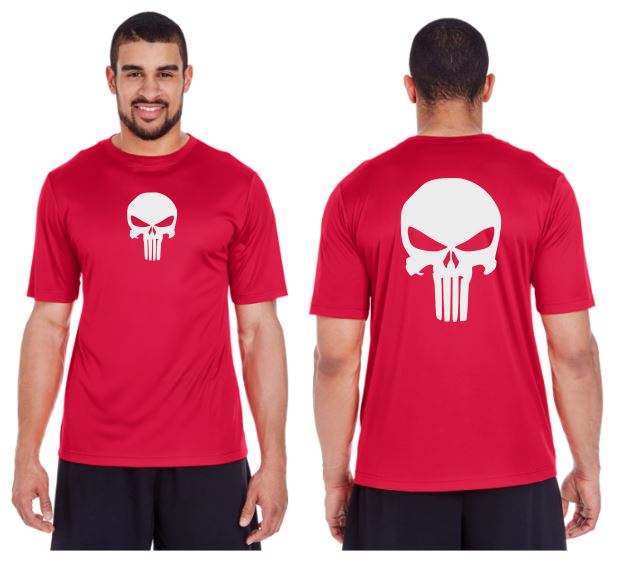 Punisher Reflective Tee - 100% Polyester