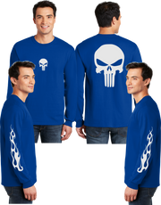 Punisher Reflective Long Sleeve - 100% Cotton