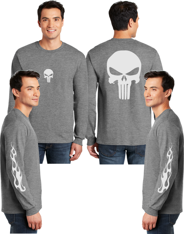 Punisher Reflective Long Sleeve - Dry Blend