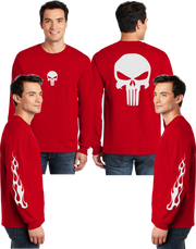 Punisher Reflective Long Sleeve - 100% Cotton