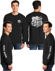 Riding America Reflective Long Sleeve - 100% Cotton