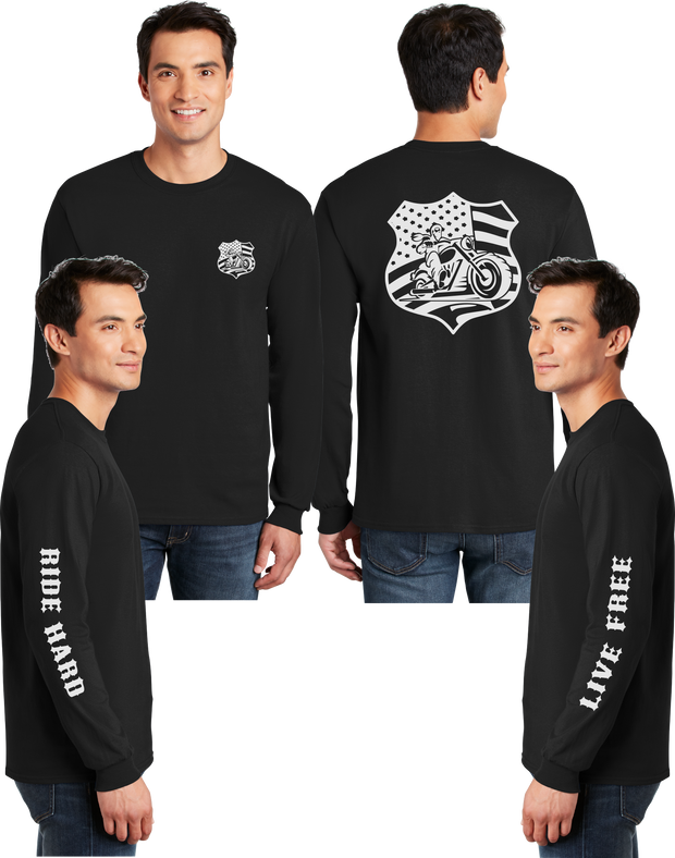 Riding America Reflective Long Sleeve - Dry Blend