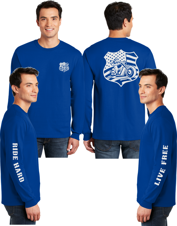 Riding America Reflective Long Sleeve - 100% Polyester