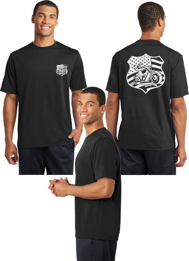 Riding America Reflective Tee - 100% Polyester