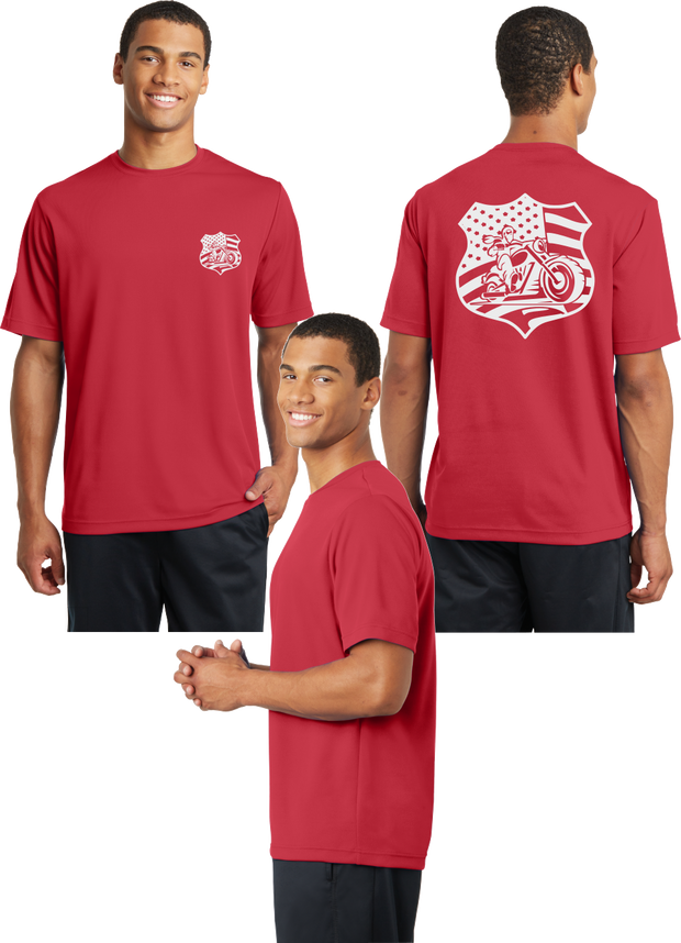 Riding America Reflective Tee - 100% Polyester