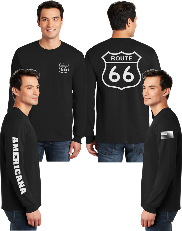 Route 66 Reflective Long Sleeve - Dry Blend