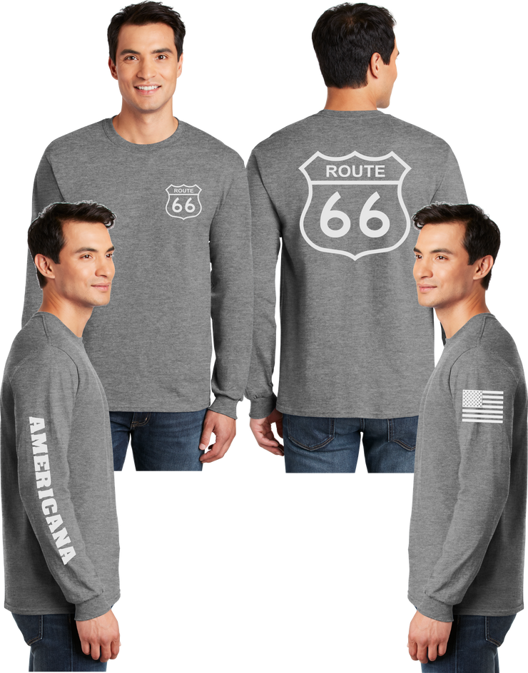 Route 66 Reflective Long Sleeve - 100% Polyester