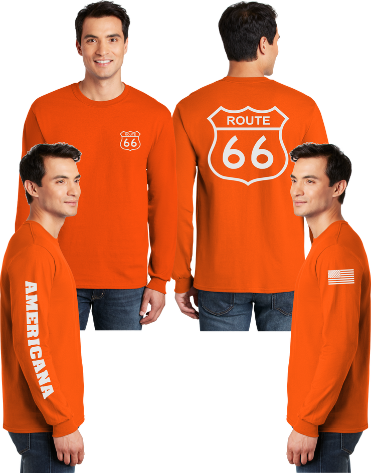 Route 66 Reflective Long Sleeve - 100% Polyester