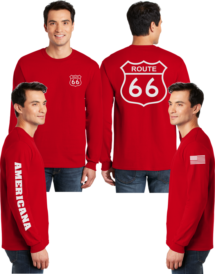 Route 66 Reflective Long Sleeve - Dry Blend