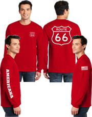 Route 66 Reflective Long Sleeve - 100% Polyester