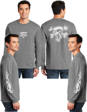 Screaming Skull Reflective Long Sleeve - Dry Blend