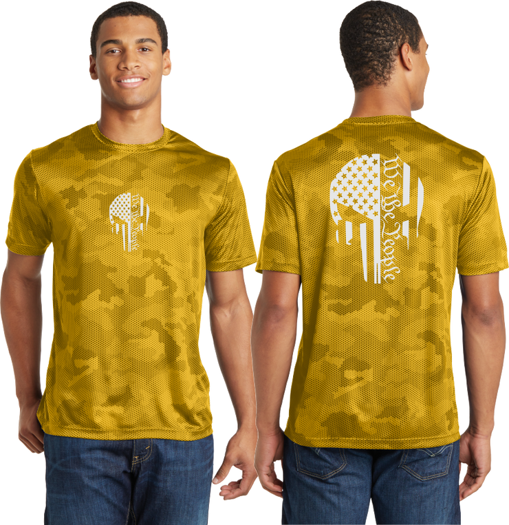 We the People (Punisher) - Reflective Tee - Camo Poly