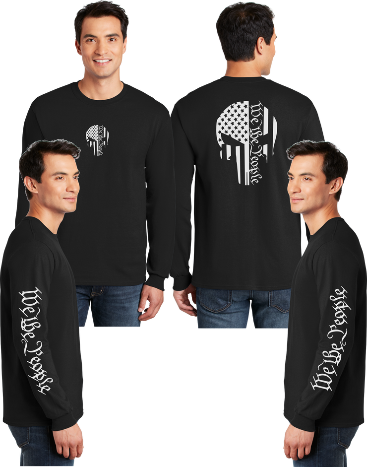 We the People (Punisher) Reflective Long Sleeve - Dry Blend