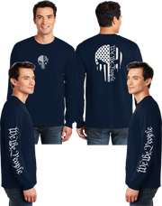 We the People (Punisher) Reflective Long Sleeve - Dry Blend