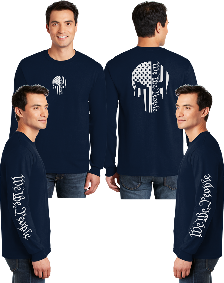 We the People (Punisher) Reflective Long Sleeve - Dry Blend