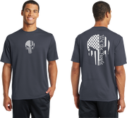 We the People Reflective Tee (Punisher) - 100% Mesh Polyester