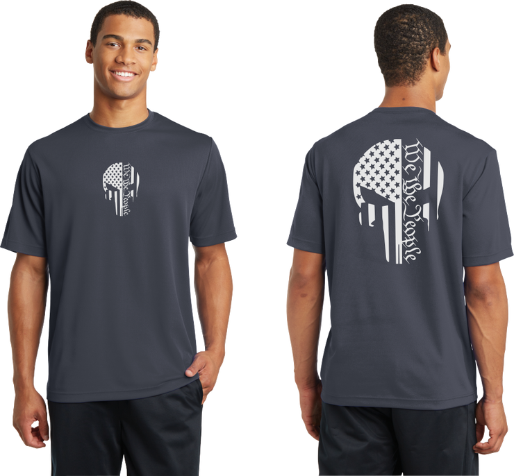 We the People Reflective Tee (Punisher) - 100% Mesh Polyester