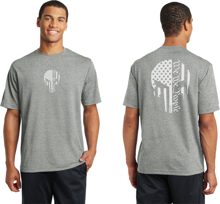 We the People Reflective Tee (Punisher) - 100% Mesh Polyester