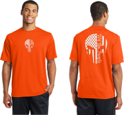 We the People Reflective Tee (Punisher) - 100% Mesh Polyester