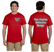 Customized Reflective Tee - 100% Cotton