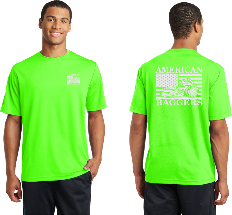 American Baggers Reflective Tee - 100% Mesh Polyester