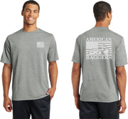 American Baggers Reflective Tee - 100% Mesh Polyester