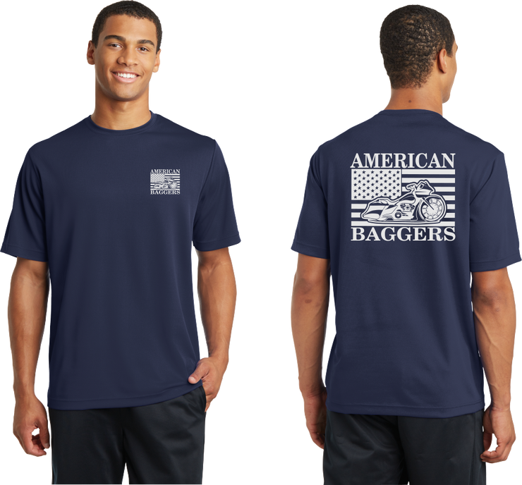 American Baggers Reflective Tee - 100% Mesh Polyester