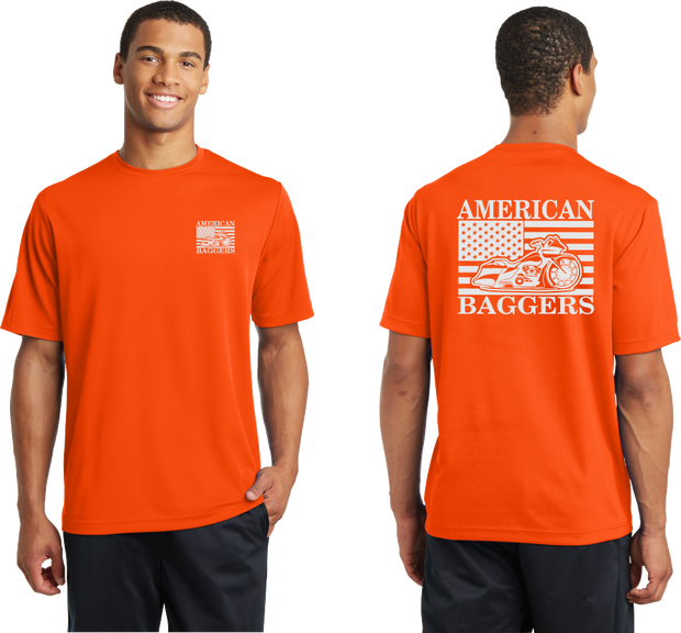 American Baggers Reflective Tee - 100% Mesh Polyester