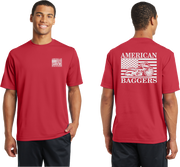 American Baggers Reflective Tee - 100% Mesh Polyester