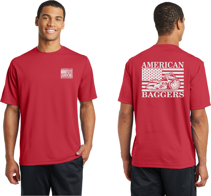 American Baggers Reflective Tee - 100% Mesh Polyester