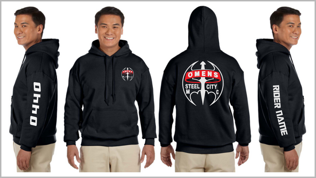 O-MENS MC Steel City - Reflective Pullover Hoodie