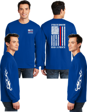 Thin Red Line Reflective Long Sleeve - 100% Polyester