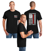 Thin Red Line Reflective Tee - Dry Blend