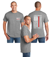 Thin Red Line Reflective Tee - Dry Blend