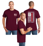 Thin Red Line Reflective Tee - Dry Blend