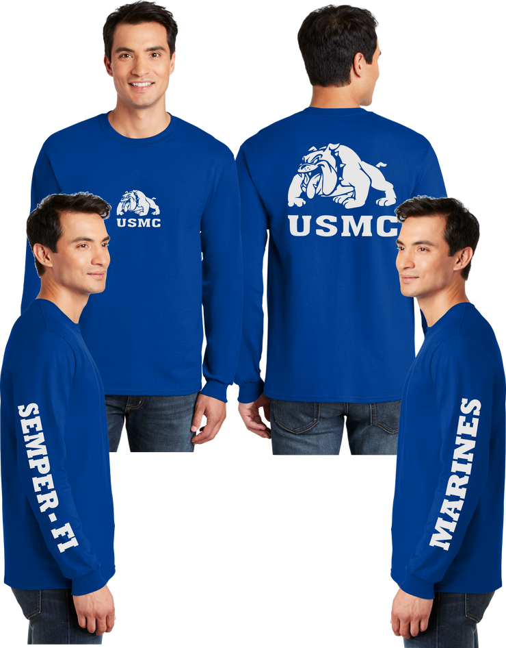 USMC Devil Dog Reflective Long Sleeve - Dry Blend