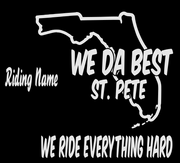 WeDaBest St. Pete V-Neck Tee - 100% Polyester