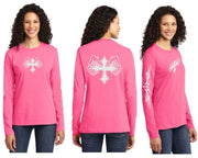 Wing Cross Reflective Long Sleeve - 100% Cotton