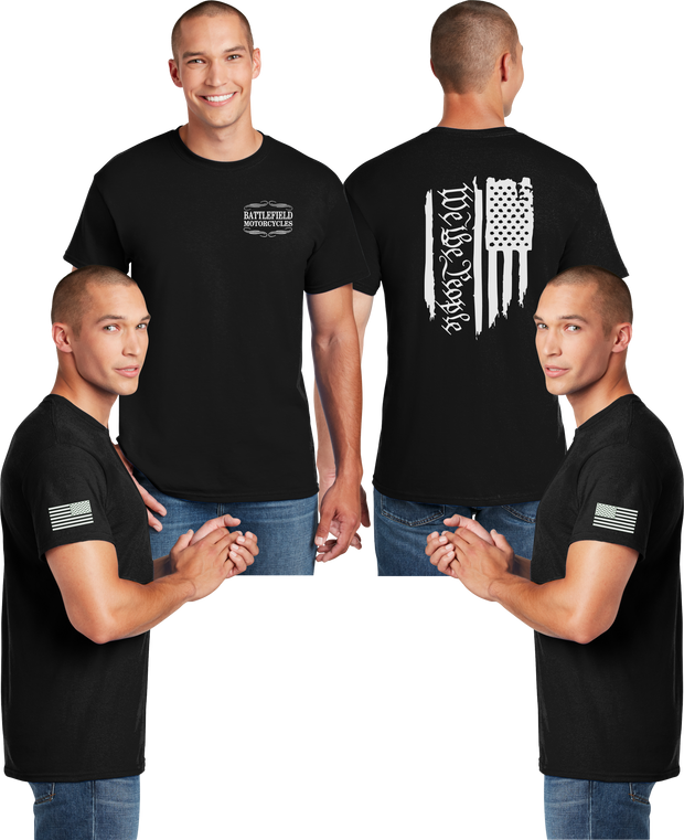 Battlefield We the People - Flag - Reflective Tee - Dry Blend