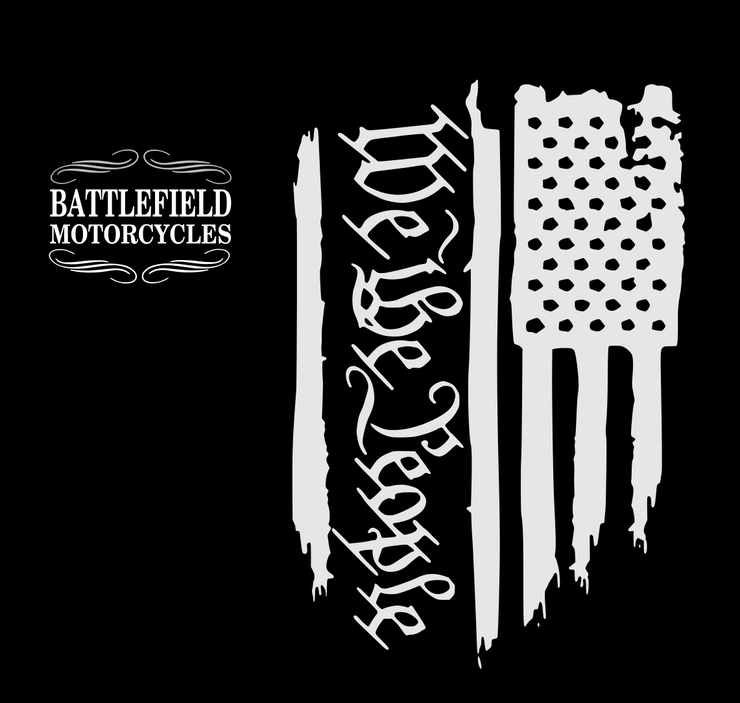 Battlefield We the People - Flag - Reflective  Long Sleeve - Dry Blend
