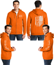 Battlefield We the People - Flag - Reflective Zippered Hoodie