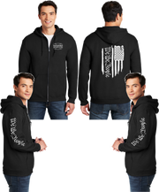 Battlefield We the People - Flag - Reflective Zippered Hoodie