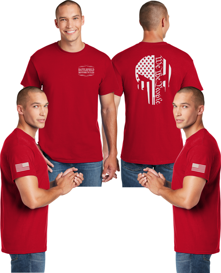 Battlefield We the People - Punisher - Reflective Tee - Dry Blend