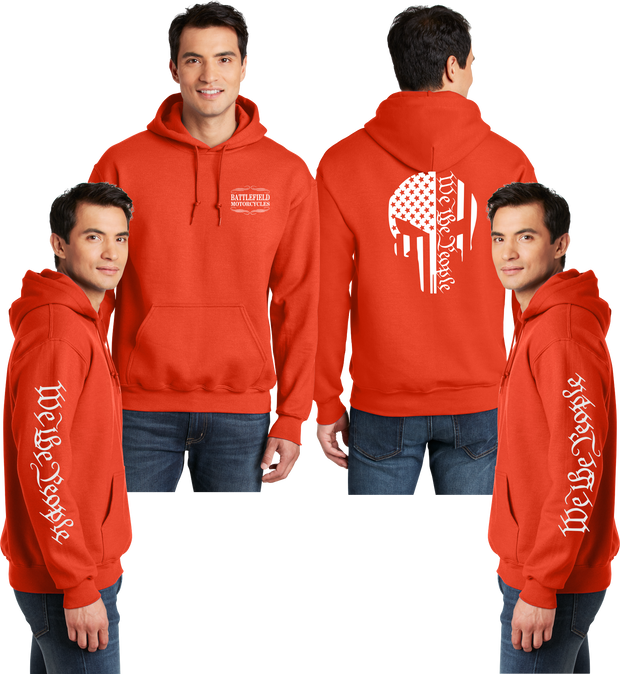 Battlefield We the People - Punisher - Reflective Pullover Hoodie