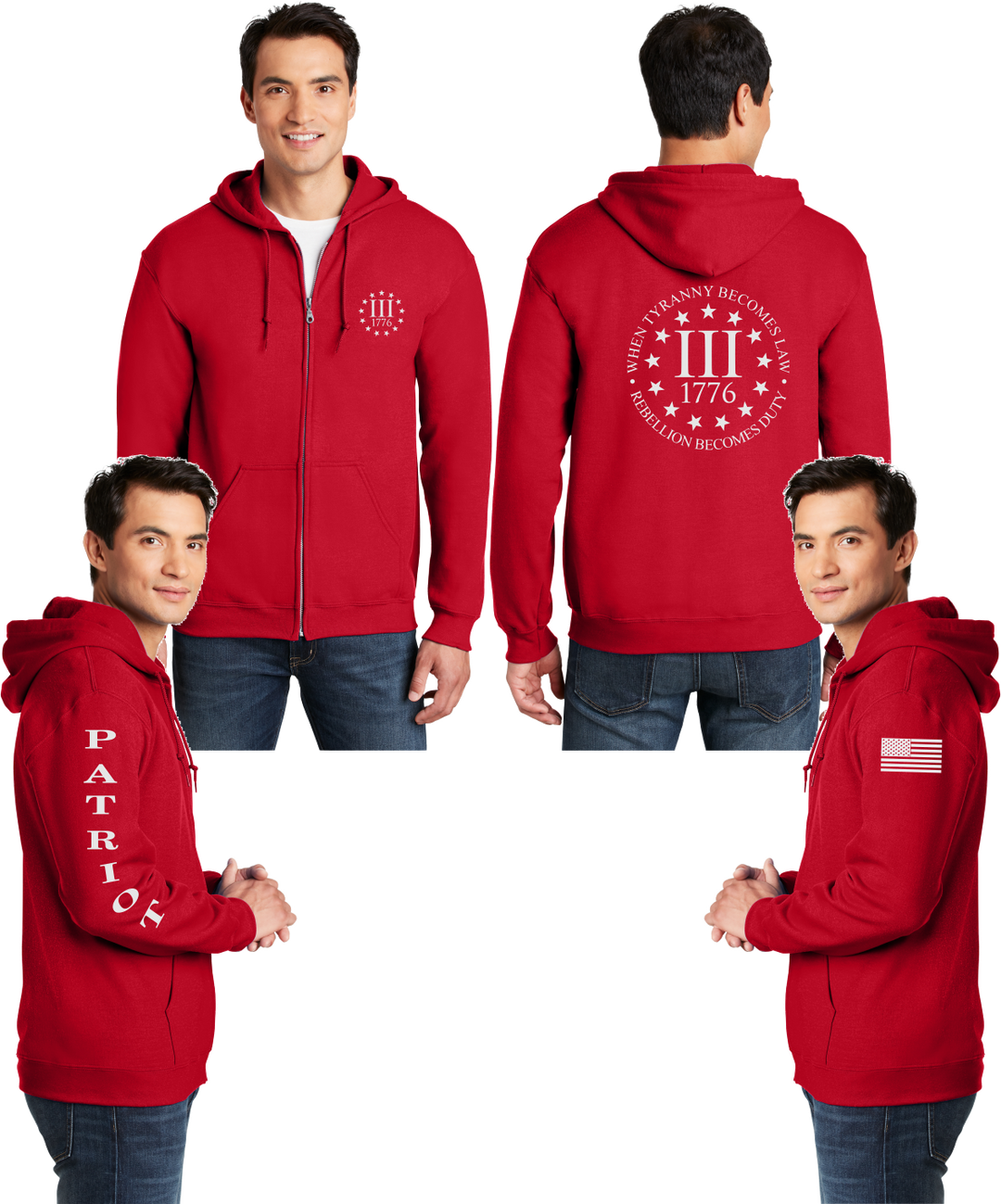 3 Percent I Hoodie I Reflective By Design
